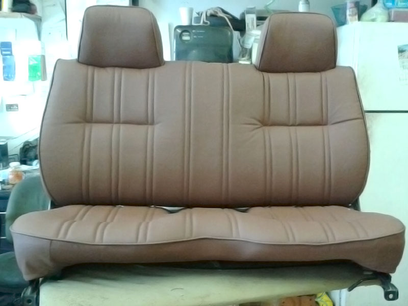 Car seat upholstery Los Angeles photo